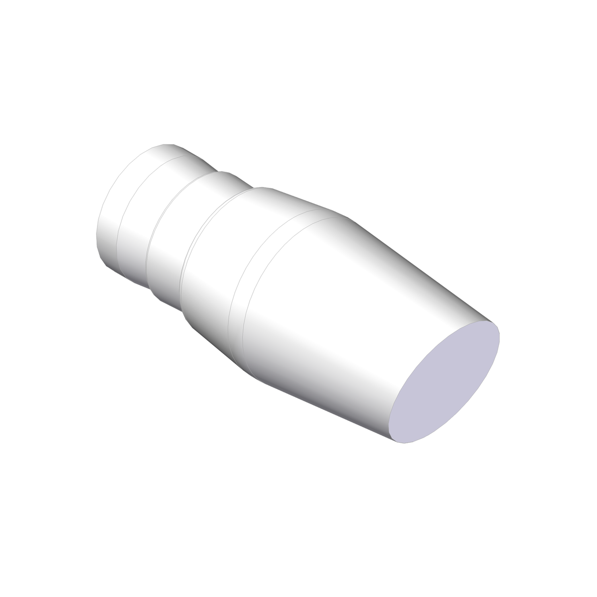 3d rendered design drawing of Strobe game lure
