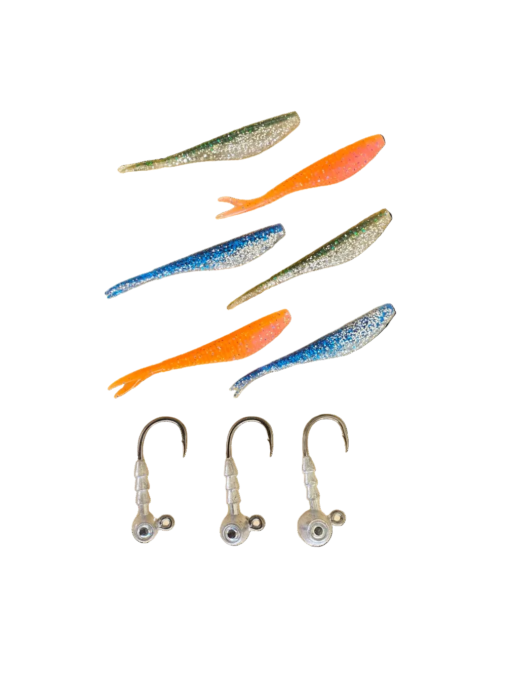 Extra small soft baits with built in scent 