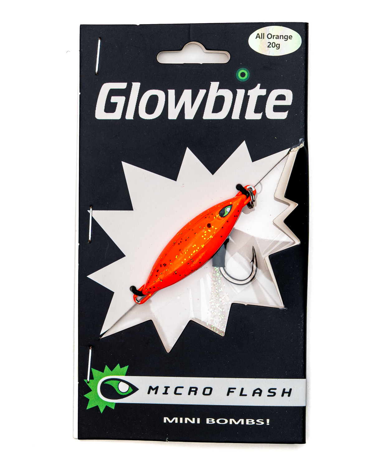 Glowbite Micro Flash Micro Jig – All Orange